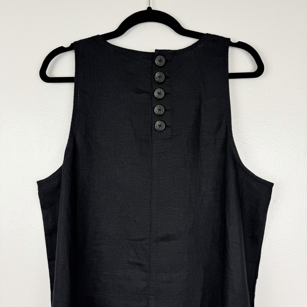 J. Crew Black Mini Dress with Sleek Design - Picture 6 of 8